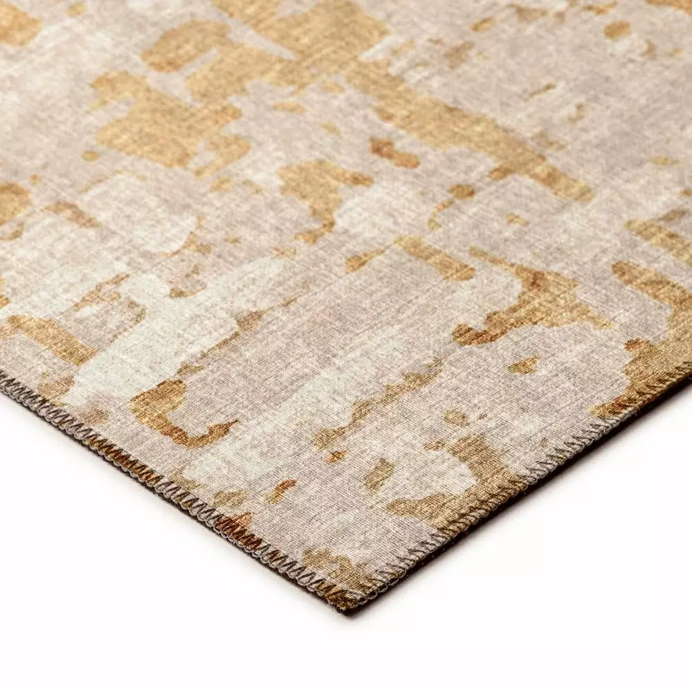Addison Evolve Rug By 8 Ft. 10 Ft. X Area Abstract Khaki 4 Addison Evolve Rug By 8 Ft. 10 Ft. X Area Abstract Khaki - Image 2