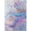 Copeland Addison Rug By Lavender 5 Ft. 3 Ft. X Area Abstract 2 Copeland Addison Rug By Lavender 5 Ft. 3 Ft. X Area Abstract -TrafficMaster Sales lavender addison rugs area rugs hdkc19lv3x5 64 1000