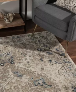 By Addison Medallion Linen Rug Provincial 7 In. 10 Ft. 10 In. X 7 7 Ft. Area Persian -TrafficMaster Sales linen addison rugs area rugs hdpc7li8x11 1d 1000