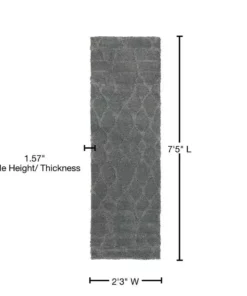 Concord By Addison Rug Rug 1 Metal 2 Ft. 3 In. 7 Ft. 5 In. X Runner -TrafficMaster Sales metal addison rugs area rugs hdcd1me2x7 76 1000