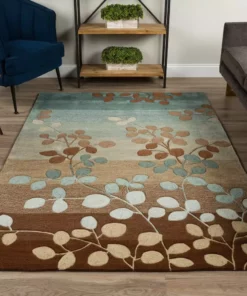By Addison Rug Ascot Rug 8 Ft. 1 Striped 10 Ft. X Area Mocha Floral -TrafficMaster Sales mocha addison rugs area rugs hdas1mo8x10 31 1000