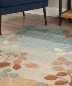 By Addison Rug Ascot Rug 8 Ft. 1 Striped 10 Ft. X Area Mocha Floral -TrafficMaster Sales mocha addison rugs area rugs hdas1mo8x10 4f 1000