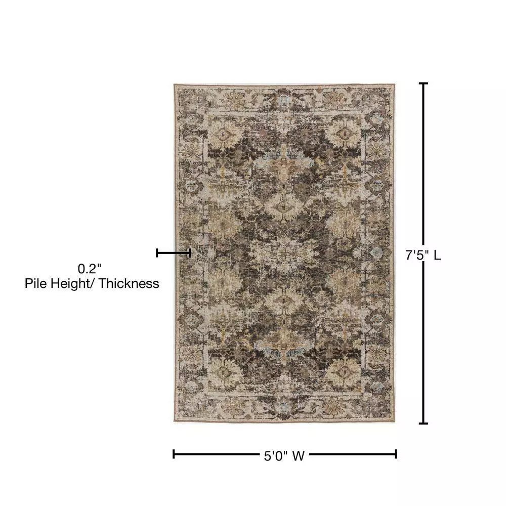By Addison Rug Fergu Rug Mocha 6 5 Ft. X 5 In. 7 Ft. Area 12 By Addison Rug Fergu Rug Mocha 6 5 Ft. X 5 In. 7 Ft. Area - Image 10