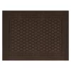 By Trafficmaster Door Mat Mocha 4 Ft. 3 Ft. X Embossed