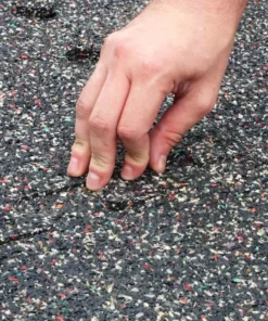 Trafficmaster Tile Colors Will Vary Rubber (6-Pack) 18 In. X (14.32 Sq. Ft.) Flooring Nike Grind Gym/Exercise -TrafficMaster Sales multi colored specs light gray base trafficmaster gym floor tiles 58807 76 1000