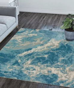 Larkin By Addison Rug Rug 1 Ocean 5 Ft. X 1 In. Area 5 In. 7 Ft. -TrafficMaster Sales ocean addison rugs area rugs hdlk1oc5x7 31 1000