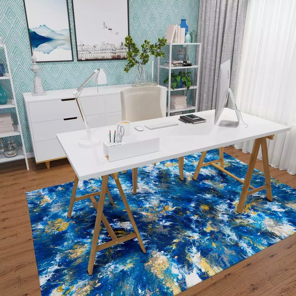 Copeland Addison Rug By Pacifica 5 Ft. 3 Ft. X Area Abstract 10 Copeland Addison Rug By Pacifica 5 Ft. 3 Ft. X Area Abstract - Image 8