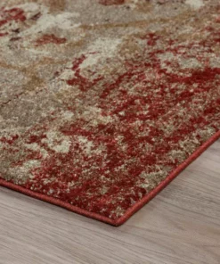 By Addison Rug 6 13 Ft. 9 Ft. X 2 4 Paprika Area Provincial Distressed Persian -TrafficMaster Sales paprika addison rugs area rugs hdpc4pa10x13 4f 1000