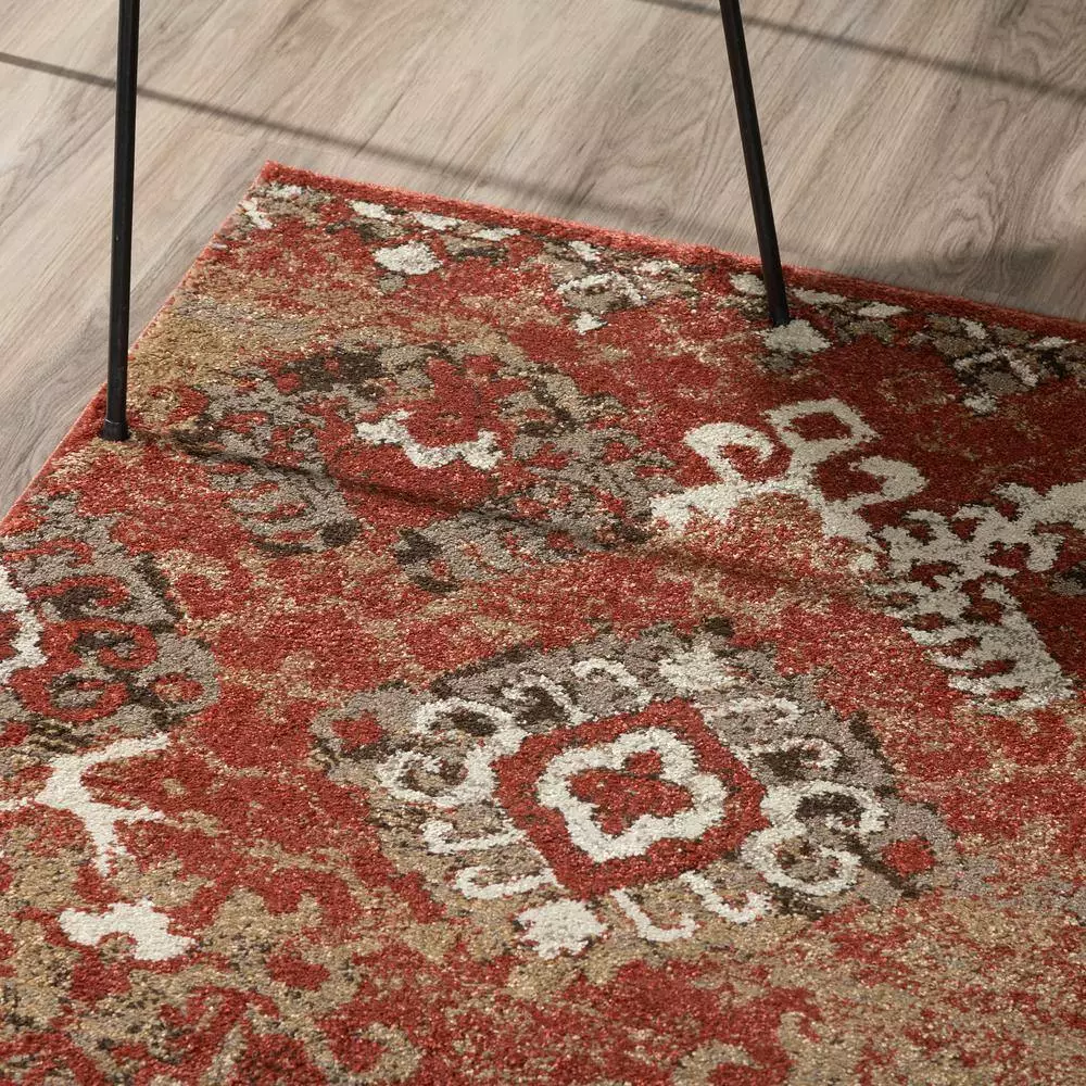 By Addison Rug Richmond Rug 8 Ft. 10 Paprika 10 Ft. X 2 In. Area 5 By Addison Rug Richmond Rug 8 Ft. 10 Paprika 10 Ft. X 2 In. Area - Image 3