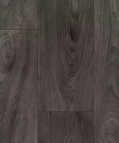 Trafficmaster Sheet Flooring Vinyl Charcoal Wood Walnut X 12Ft. Wide Cut To Length Residential Scorched