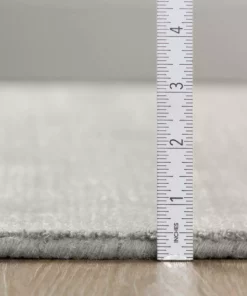 Audrey 1 Addison Rug Viscose Wool 9'X13' Indoor Hand Solid Loomed Silver -TrafficMaster Sales silver addison rugs area rugs hdau1si9x13 c3 1000