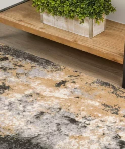 Gentry Addison Rug Rug By 2 Ft. 3 In. 19 7 Ft. 5 In. X Area Abstract Silver -TrafficMaster Sales silver addison rugs area rugs hdge19si2x7 40 1000