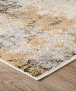 Gentry Addison Rug Rug By 2 Ft. 3 In. 19 7 Ft. 5 In. X Area Abstract Silver -TrafficMaster Sales silver addison rugs area rugs hdge19si2x7 4f 1000