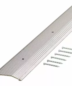 Trafficmaster Carpet Trim Silver Fluted 2 In. 72 In. X