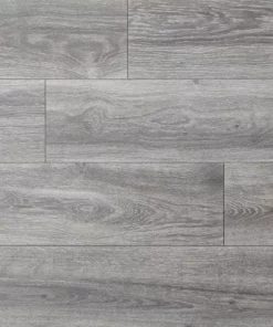 Trafficmaster Flooring Silverton Oak Laminate Wood 8 Mm W T X 7.48 In. (23.69 Sq.Ft/Case) Water Resistant