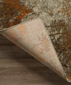 Bach By Addison Rug Rug Tangerine 5 Ft. 60 X 3 In. 1 In. 3 Ft. Area Abstract 11 Bach By Addison Rug Rug Tangerine 5 Ft. 60 X 3 In. 1 In. 3 Ft. Area Abstract -TrafficMaster Sales tangerine addison rugs area rugs hdbh60ta3x5 66 1000