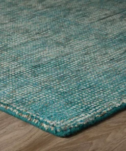 Dexter Runner By Addison Rug 1 Teal Viscose Wool X 6 In. 3 In. 2 Ft. Tonal 7 Ft. Area Indoor Solid -TrafficMaster Sales teal addison rugs area rugs hddx1te2x8 4f 1000