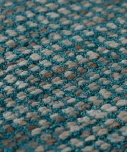 Dexter Runner By Addison Rug 1 Teal Viscose Wool X 6 In. 3 In. 2 Ft. Tonal 7 Ft. Area Indoor Solid -TrafficMaster Sales teal addison rugs area rugs hddx1te2x8 fa 1000