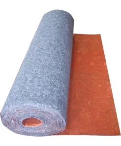 By Trafficmaster Flooring Underlayment Vapor Barrier Laminate 1/8 In. 33.34 Ft. X 100 Sq. Ft. 3 Ft. Attached Acoustical