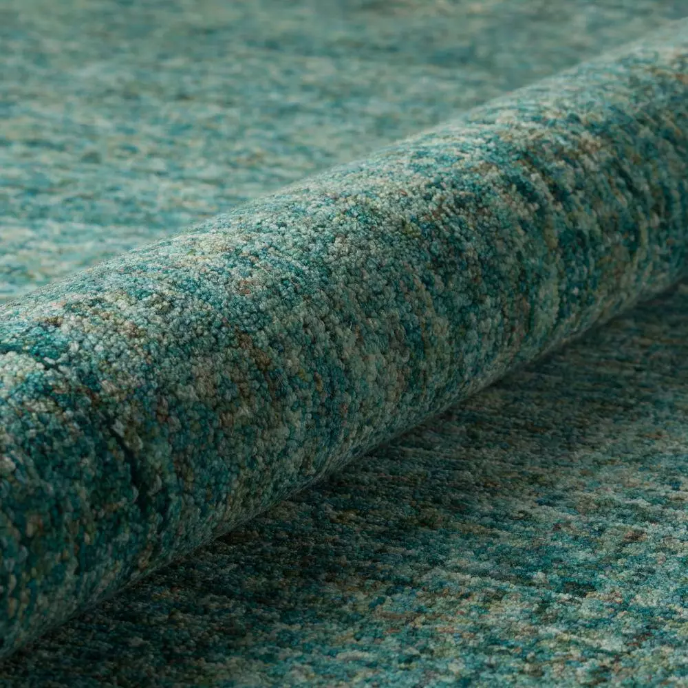 By Addison Rug Rug Zen 5 Turquoise Runner X 3 In. 2 Ft. 7 Ft. 6 In. 8 By Addison Rug Rug Zen 5 Turquoise Runner X 3 In. 2 Ft. 7 Ft. 6 In. - Image 6