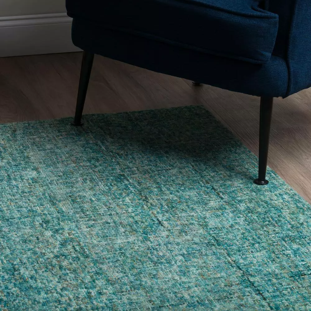 By Addison Rug Rug Zen 5 Turquoise Runner X 3 In. 2 Ft. 7 Ft. 6 In. 10 By Addison Rug Rug Zen 5 Turquoise Runner X 3 In. 2 Ft. 7 Ft. 6 In. - Image 8