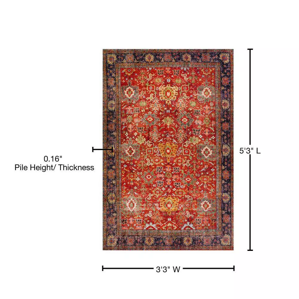 By Addison Athena Rug 5 Tuscan 5 Ft. 3 In. 3 Ft. X Area 8 By Addison Athena Rug 5 Tuscan 5 Ft. 3 In. 3 Ft. X Area - Image 6