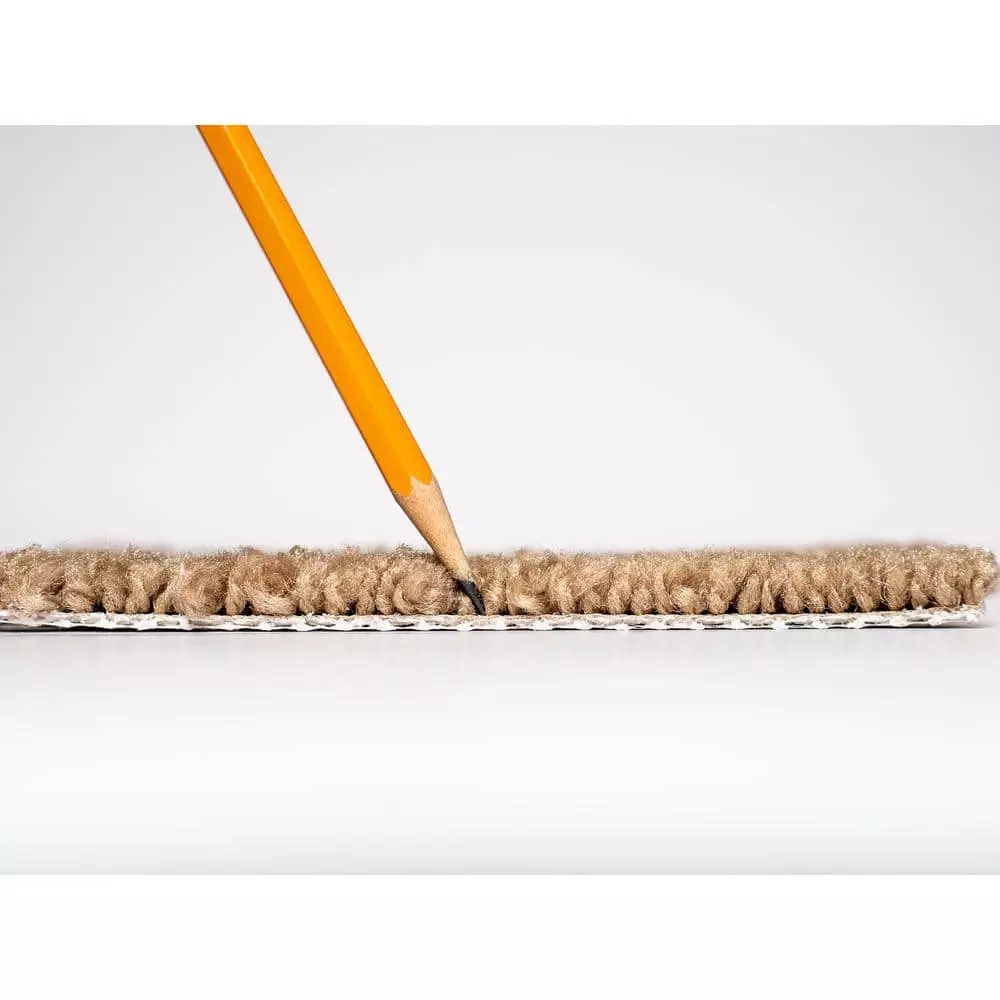 Trafficmaster Hot Shot Carpet Color Tuscan Ii 12 Ft. Indoor Texture Beige 6 Trafficmaster Hot Shot Carpet Color Tuscan Ii 12 Ft. Indoor Texture Beige - Image 4