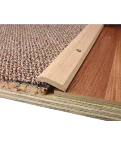 Trafficmaster Trim Carpet Oak 1-7/16 In. 6 Ft. 7/16 In. -TrafficMaster Sales unfinished trafficmaster wood floor trim 18571 31 1000