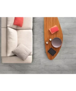 Trafficmaster By Vigo Gri Tile Ceramic 24 In. (16 Sq. Ft./Case) 12 In. X Wall Floor Matte Stone Look -TrafficMaster Sales vigo gris trafficmaster ceramic tile nhdvigri1224 c3 1000