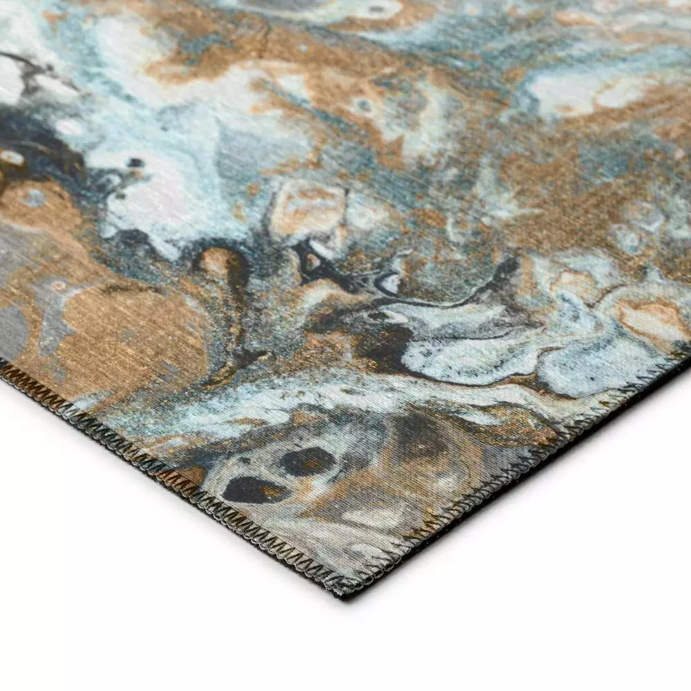 Copeland Addison Rug Rug By Volcano 8 Ft. X Area Round Abstract 4 Copeland Addison Rug Rug By Volcano 8 Ft. X Area Round Abstract - Image 2