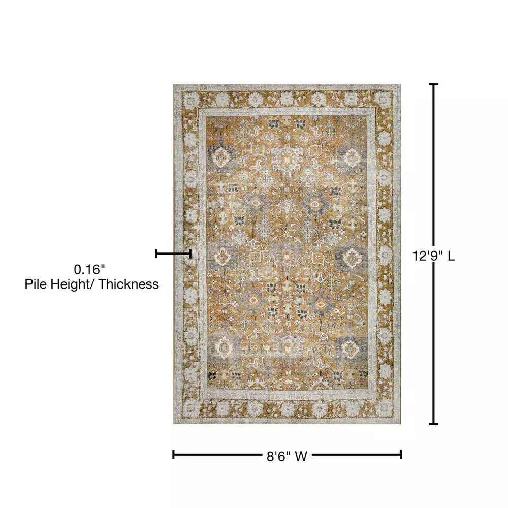 By Addison Rug Athena 4 Walnut 8 Ft. 12 Ft. X 6 In. 9 In. Area 13 By Addison Rug Athena 4 Walnut 8 Ft. 12 Ft. X 6 In. 9 In. Area - Image 11