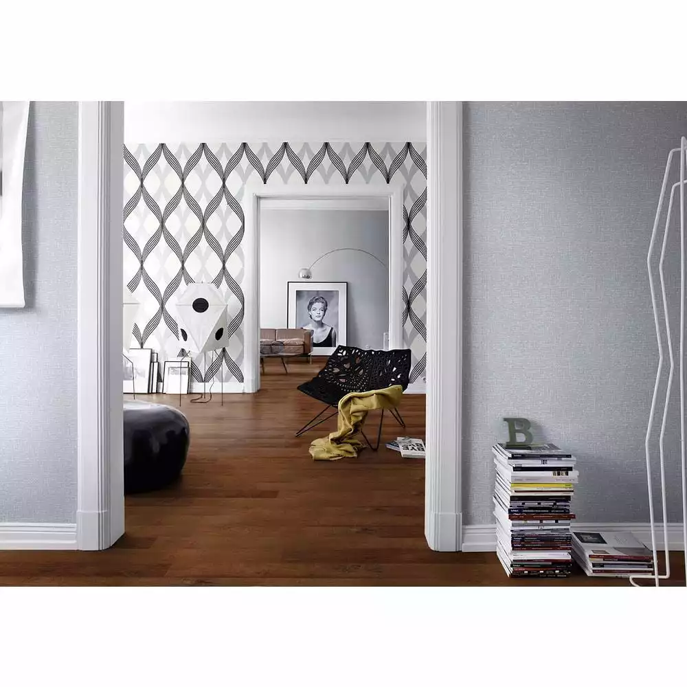 Trafficmaster Ember Plank Case) Vinyl Walnut 6 In. (36 Sq. Ft. X 36 In. Peel Stick Java 4 Trafficmaster Ember Plank Case) Vinyl Walnut 6 In. (36 Sq. Ft. X 36 In. Peel Stick Java - Image 2