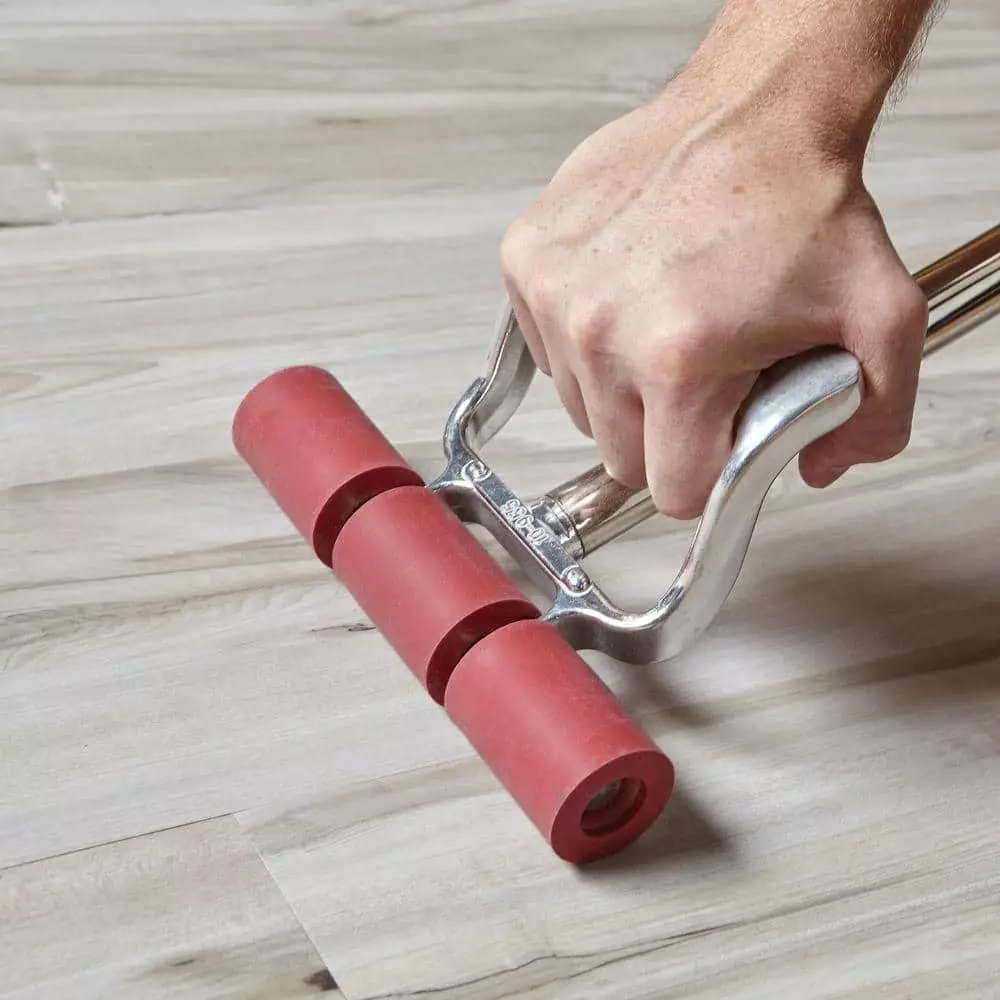 By Trafficmaster Plank Flooring Gripstrip W Vinyl Maple 6 In. (24 Sq. Ft./Case) Luxury White 9 By Trafficmaster Plank Flooring Gripstrip W Vinyl Maple 6 In. (24 Sq. Ft./Case) Luxury White - Image 7