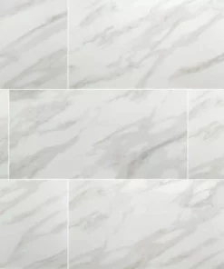 Trafficmaster Tile Stratum Ceramic Matte 24 In. (16 Sq. Ft./Case) 12 In. X Wall Floor Stone Look